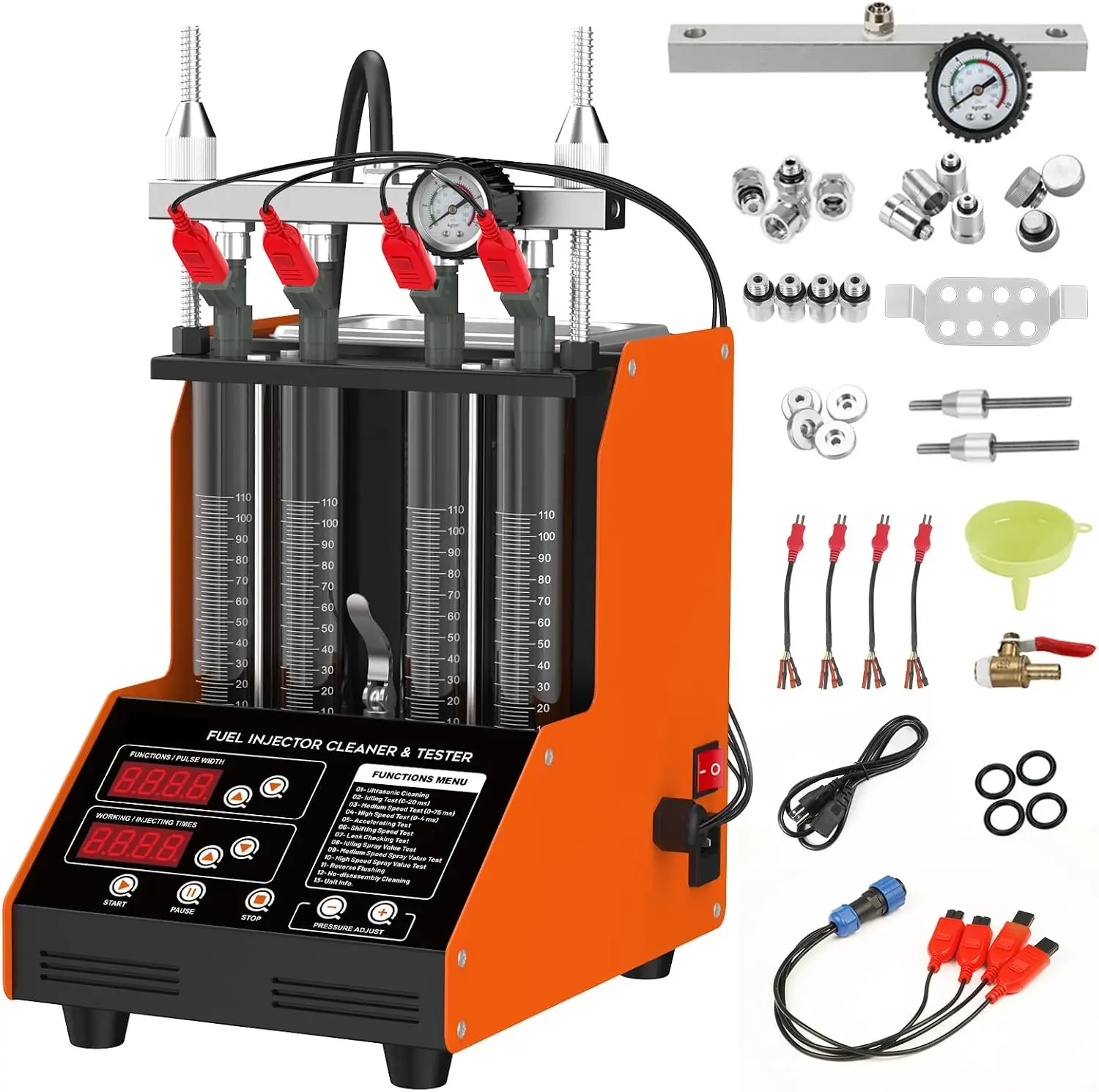 Fuel Injector Cleaner - Fuel Injector Cleaner Machine, 4 Cylinder