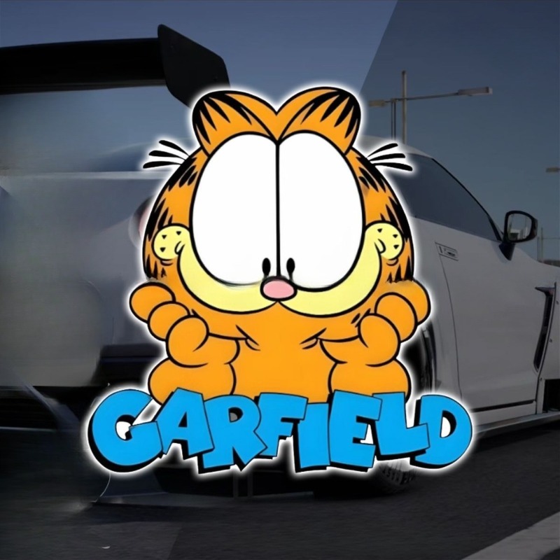 Creative cartoon cute Garfield - Car Accessories Toy 评论和价格