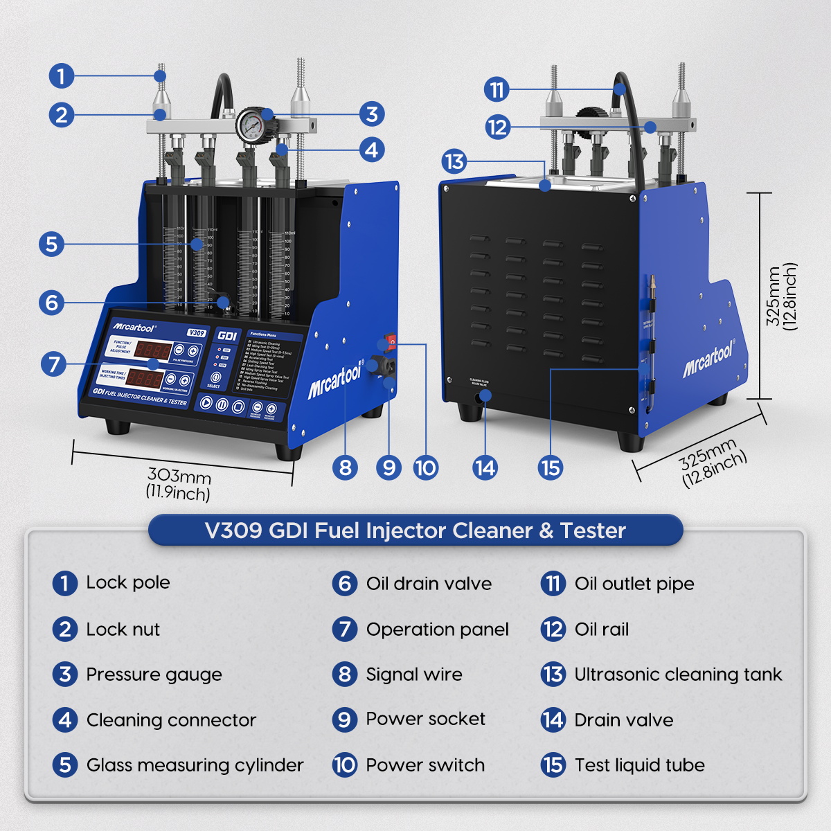 MR CARTOOL GDI Fuel Injector C - Fuel Injector Cleaner 评论和价格