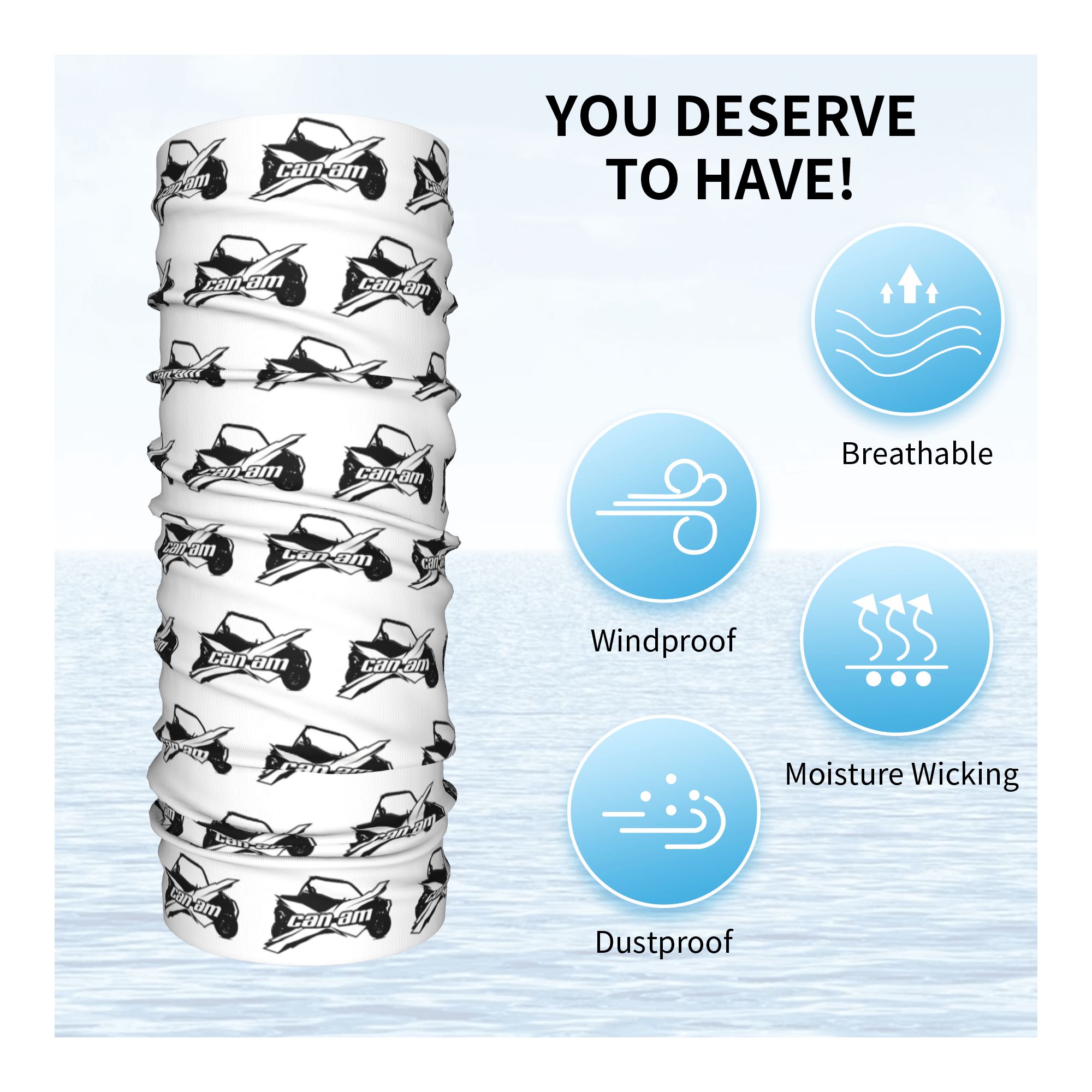 Custom Can Am Bandana Winter N - Car Accessories For Winter 评论和价格