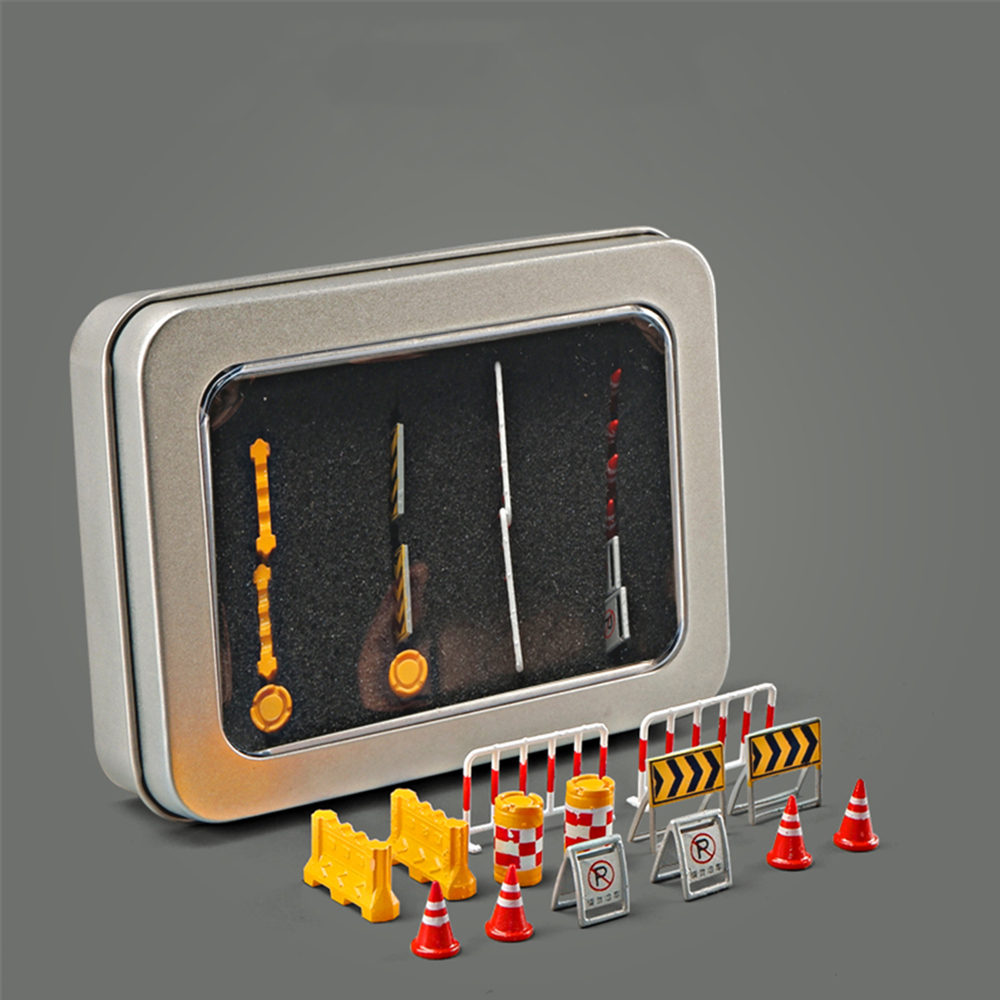 1/64 Roadblock Scene Model Kit - Car Accessories Toy 评论和价格