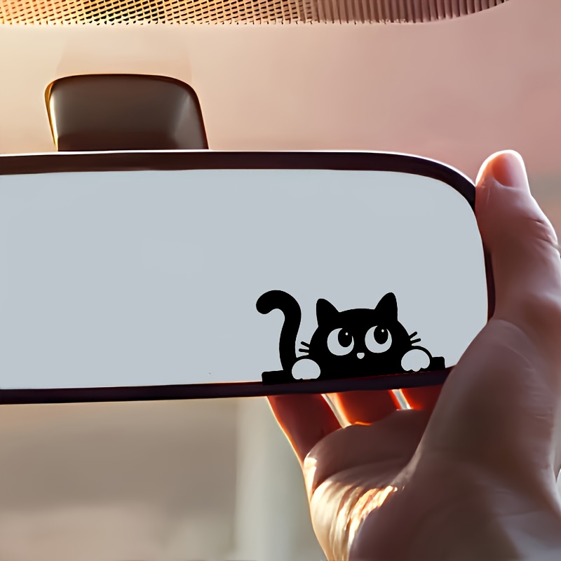 Cute Cat Car Rearview Mirror S - Car Accessories Xmas Gifts 评论和价格