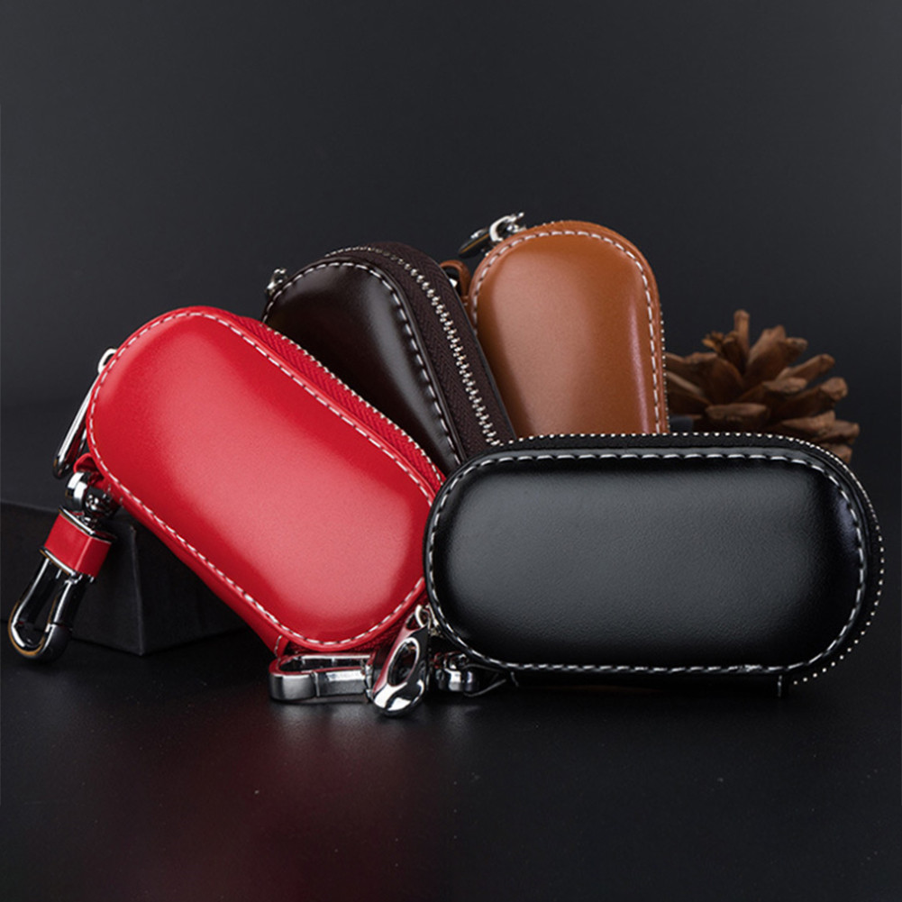 Key Case Multi-function Leathe - Car Key Signal Blocker 评论和价格