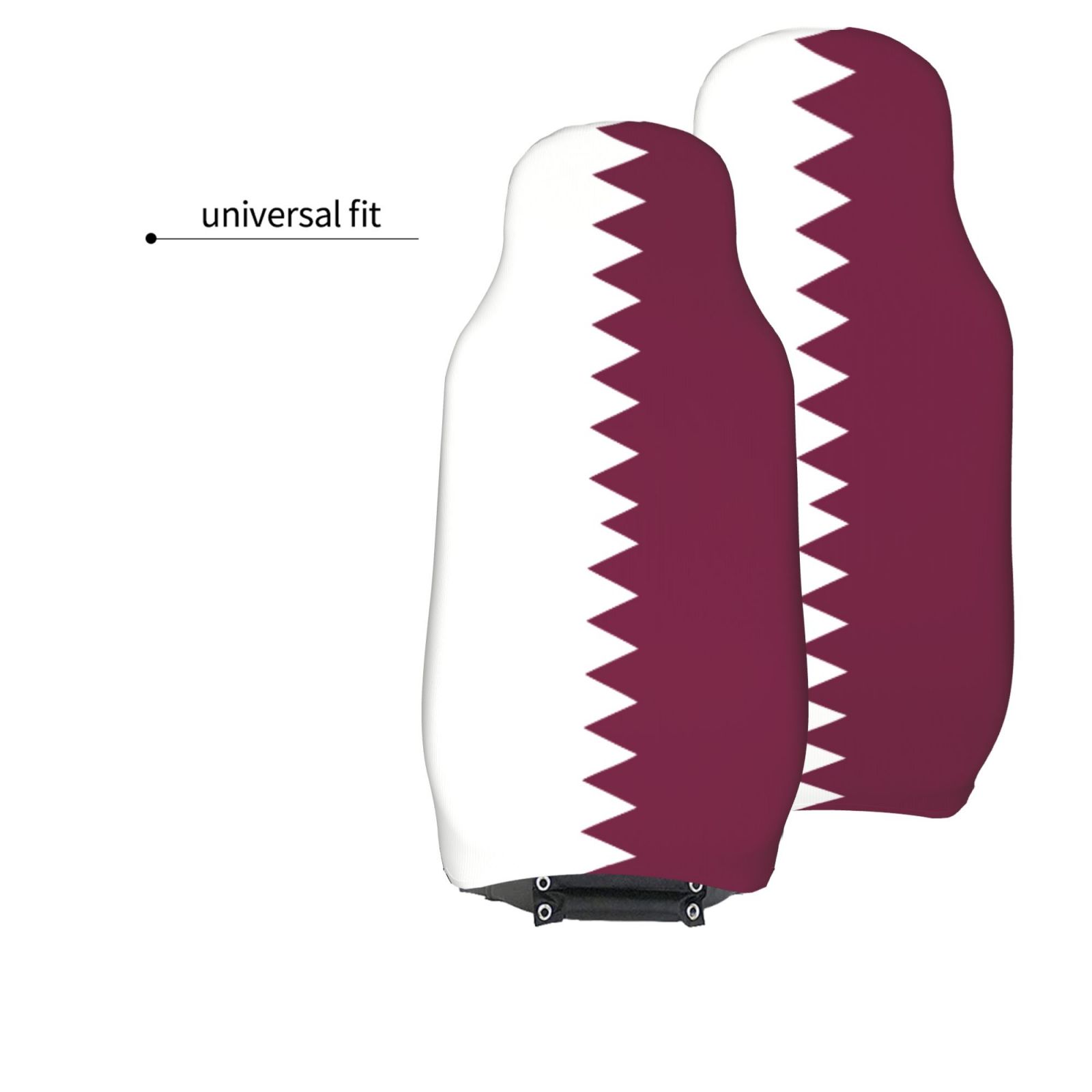 Qatar Flag Printed Patriotic-t - Qatar Car Accessories 评论和价格