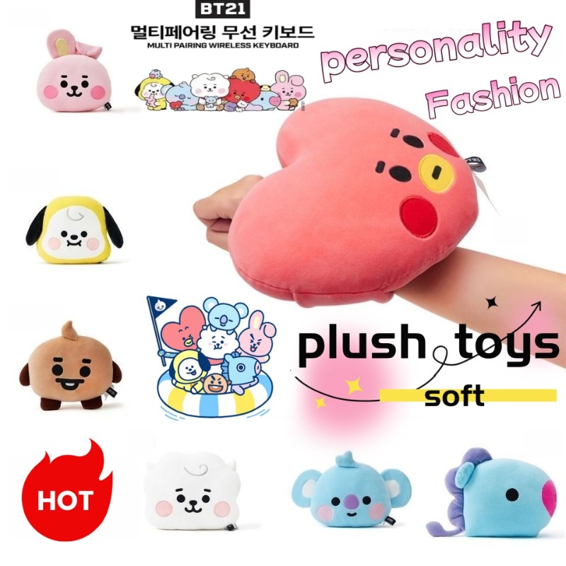 BT21 Face-Shaped Pillow Cute F - Car Accessories Toy 评论和价格