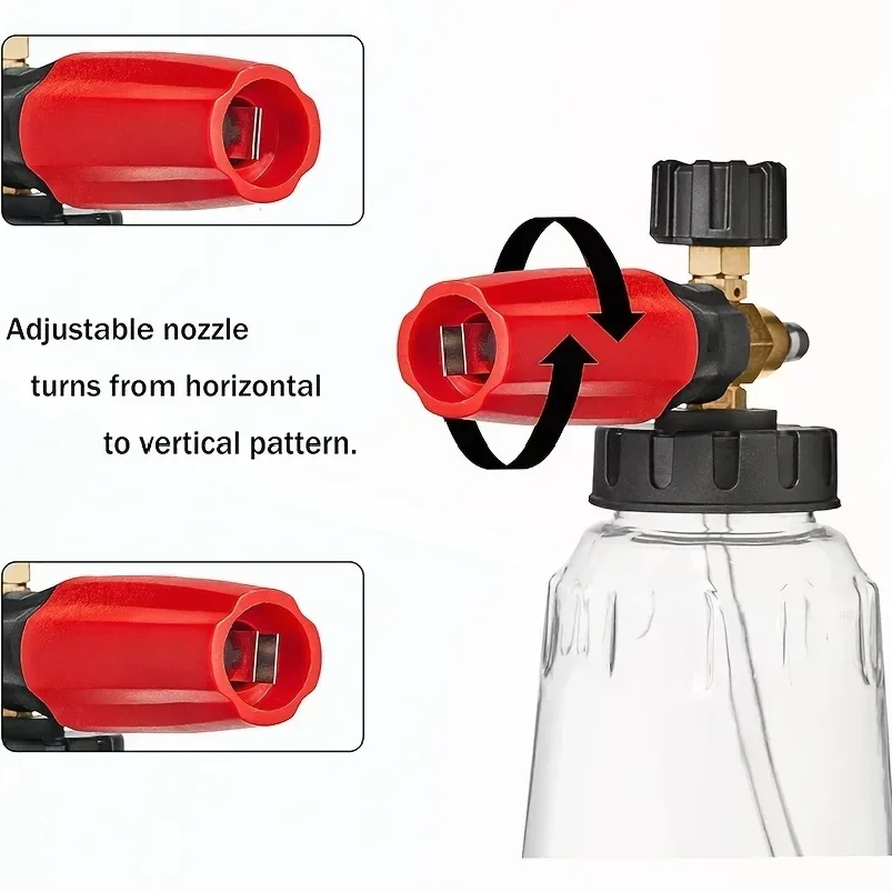 High Pressure PA Foam Cannon   - Car Accessories For Winter 评论和价格