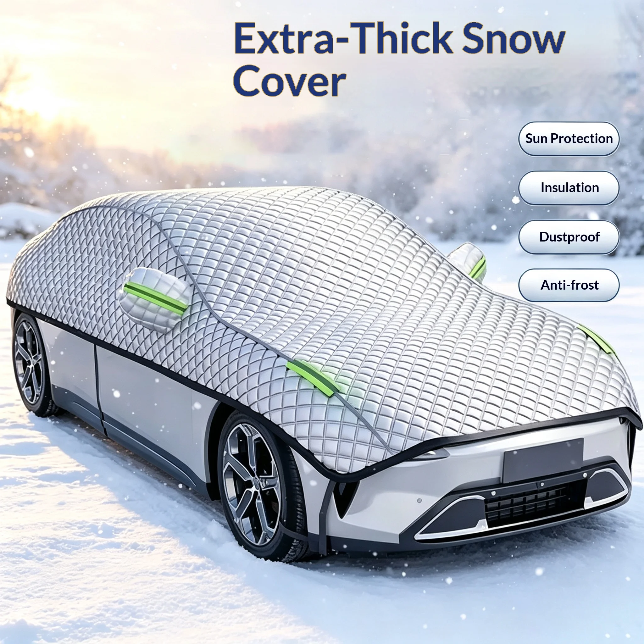 Winter Outdoor Car Snow Cover  - Car Accessories For Winter 评论和价格