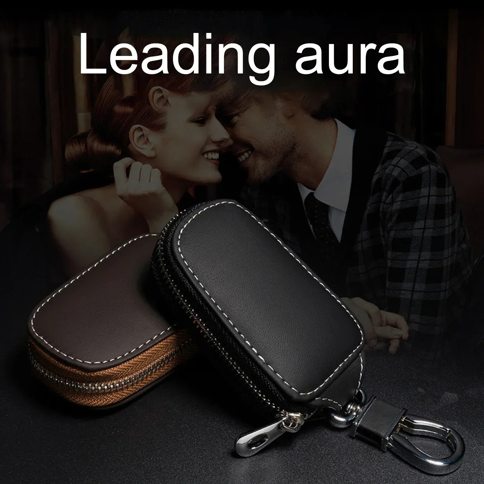 Car Soft Leather Key Case Key  - Car Key Signal Blocker 评论和价格