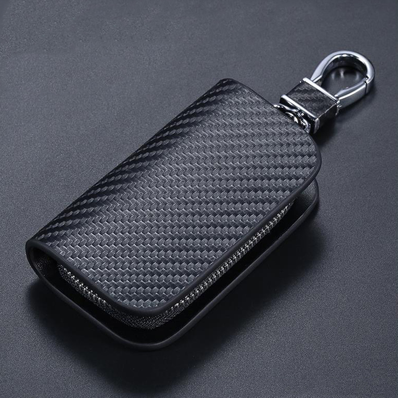 88 Logos Leather Car Keychain  - Car Key Signal Blocker 评论和价格