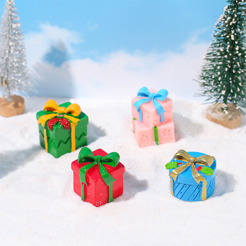 1Pc Mini Christmas Gift Box Re - Car Accessories Xmas Gifts 评论和价格