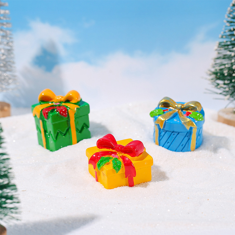1Pc Mini Christmas Gift Box Re - Car Accessories Xmas Gifts 评论和价格