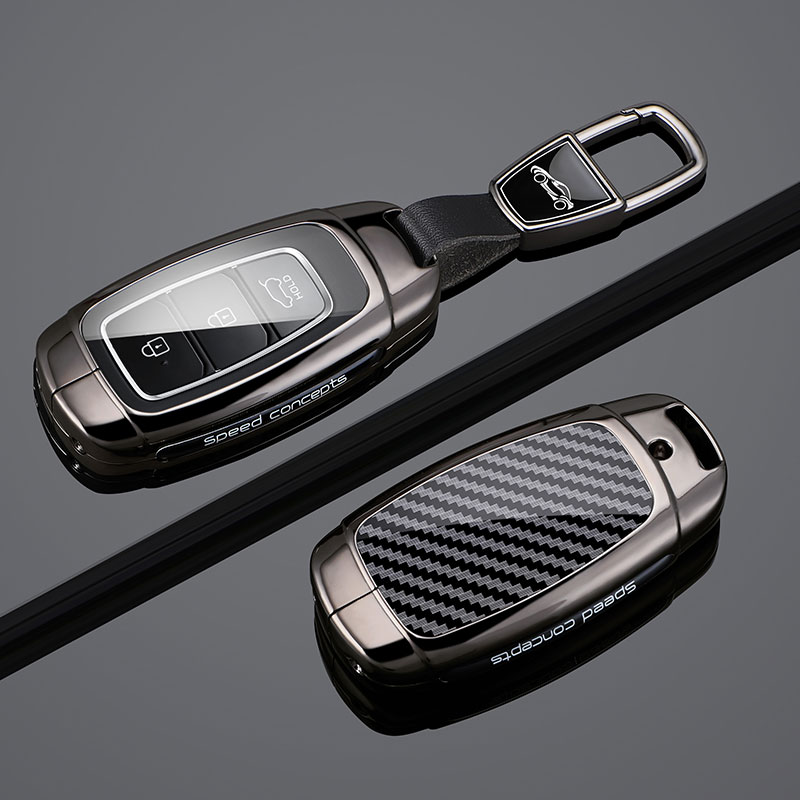 Metal Carbon Fiber Car Key Fob - Car Key Signal Blocker 评论和价格