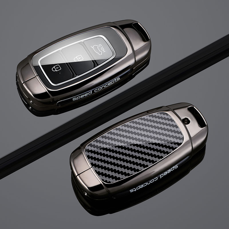 Metal Carbon Fiber Car Key Fob - Car Key Signal Blocker 评论和价格