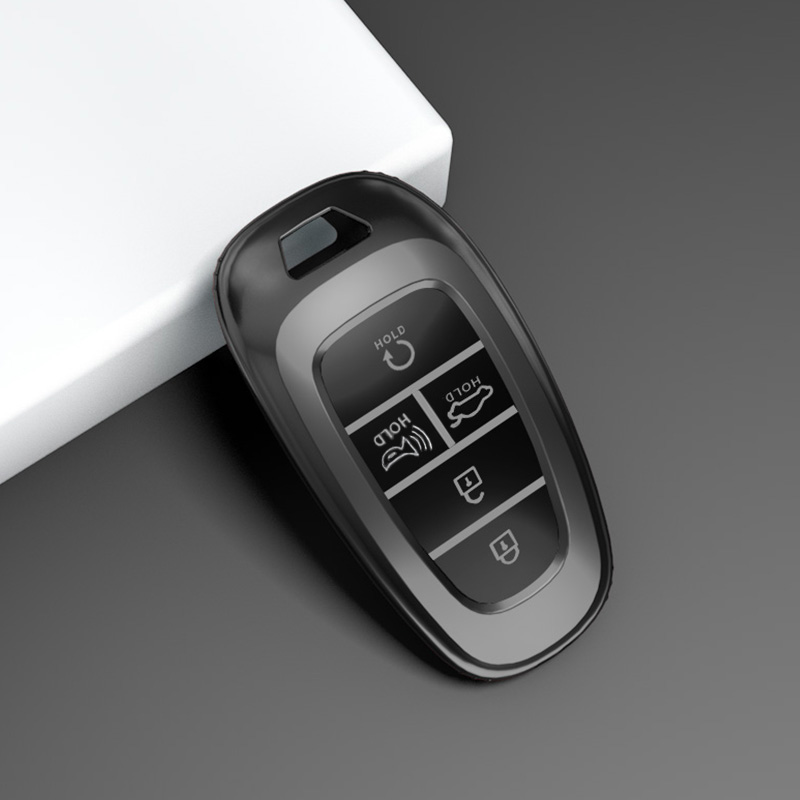 New Grey TPU Car Key Cover for - Car Key Signal Blocker 评论和价格
