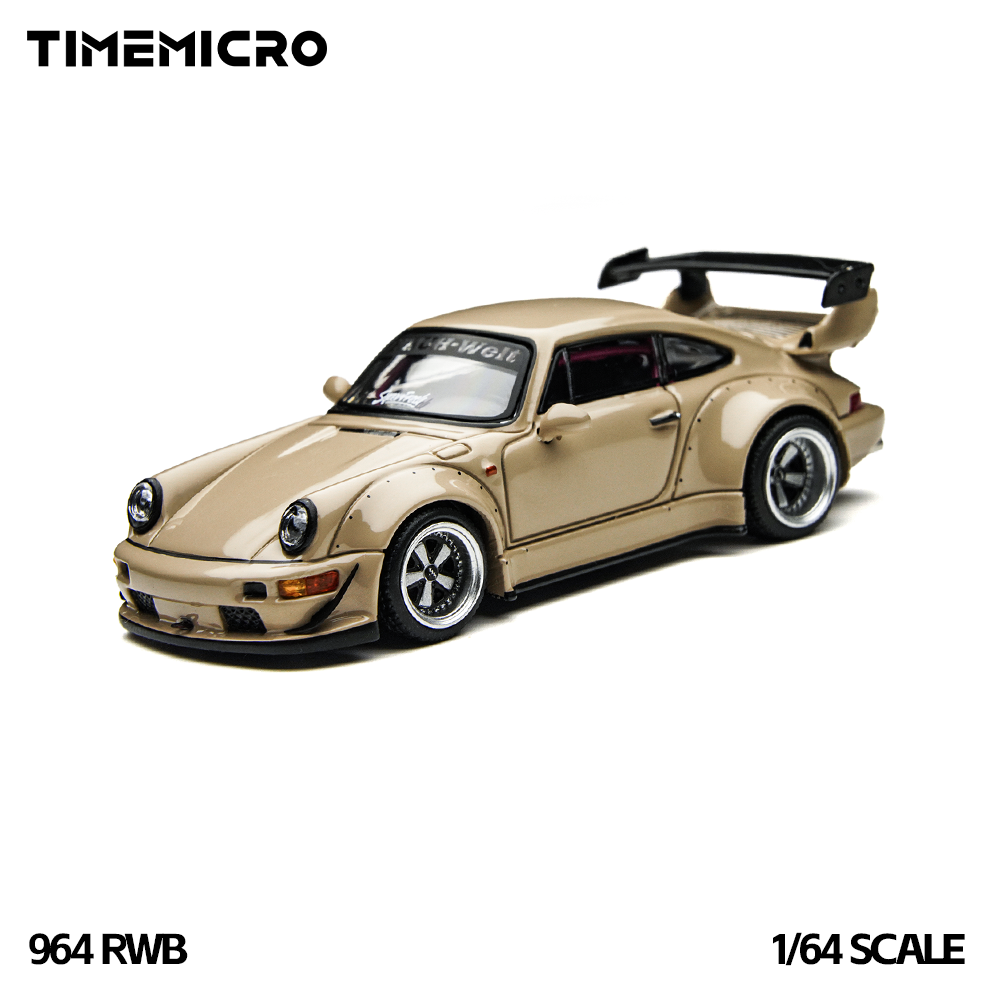 TimeMicro1:64 RWB 964 Beige Gi - Car Accessories Toy 评论和价格