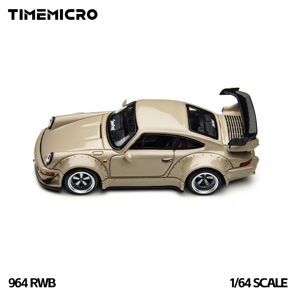 TimeMicro1:64 RWB 964 Beige Gi - Car Accessories Toy 评论和价格