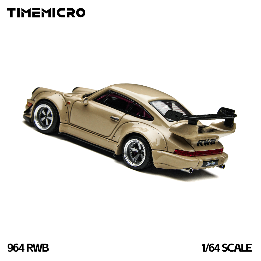 TimeMicro1:64 RWB 964 Beige Gi - Car Accessories Toy 评论和价格