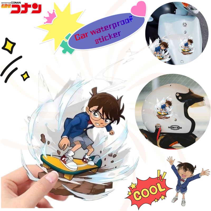 Detective Conan Cartoon Skateb - Car Accessories Toy 评论和价格