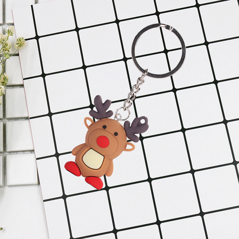 Premium Christmas Deer Keychai - Car Accessories Xmas Gifts 评论和价格