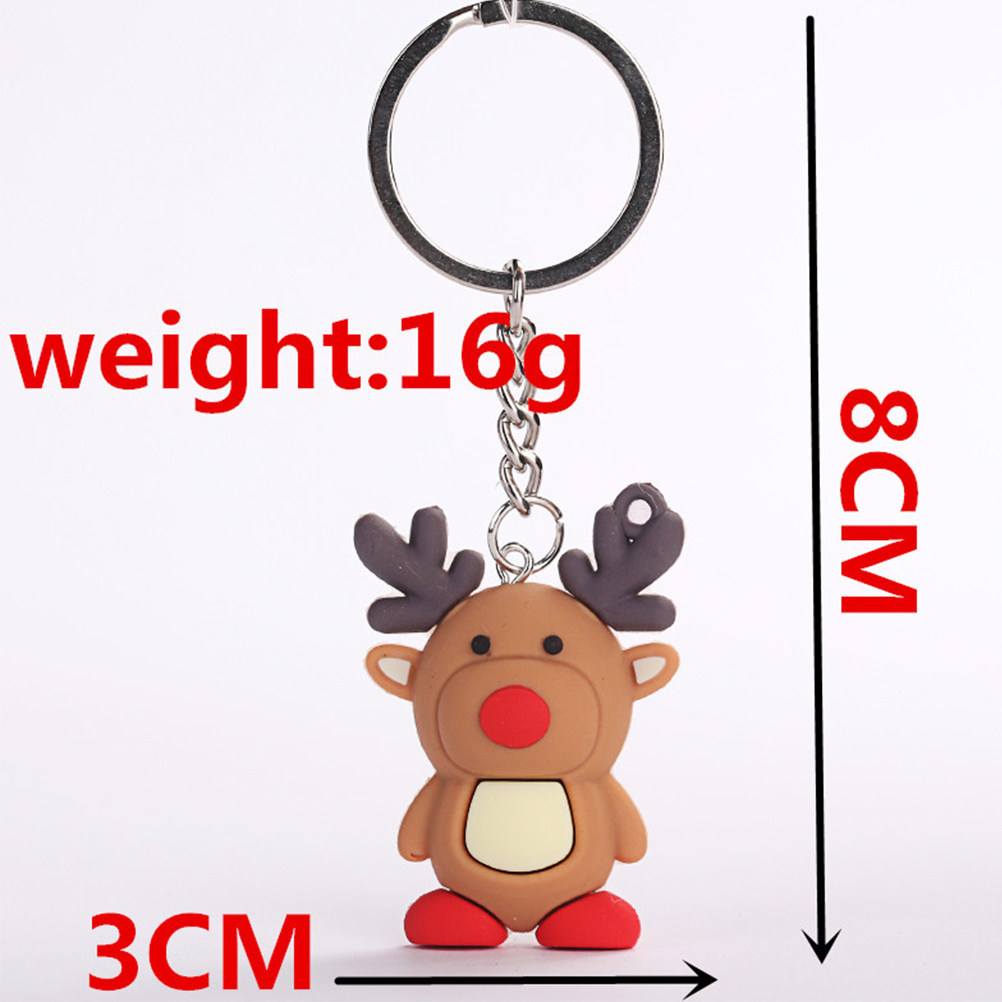 Premium Christmas Deer Keychai - Car Accessories Xmas Gifts 评论和价格