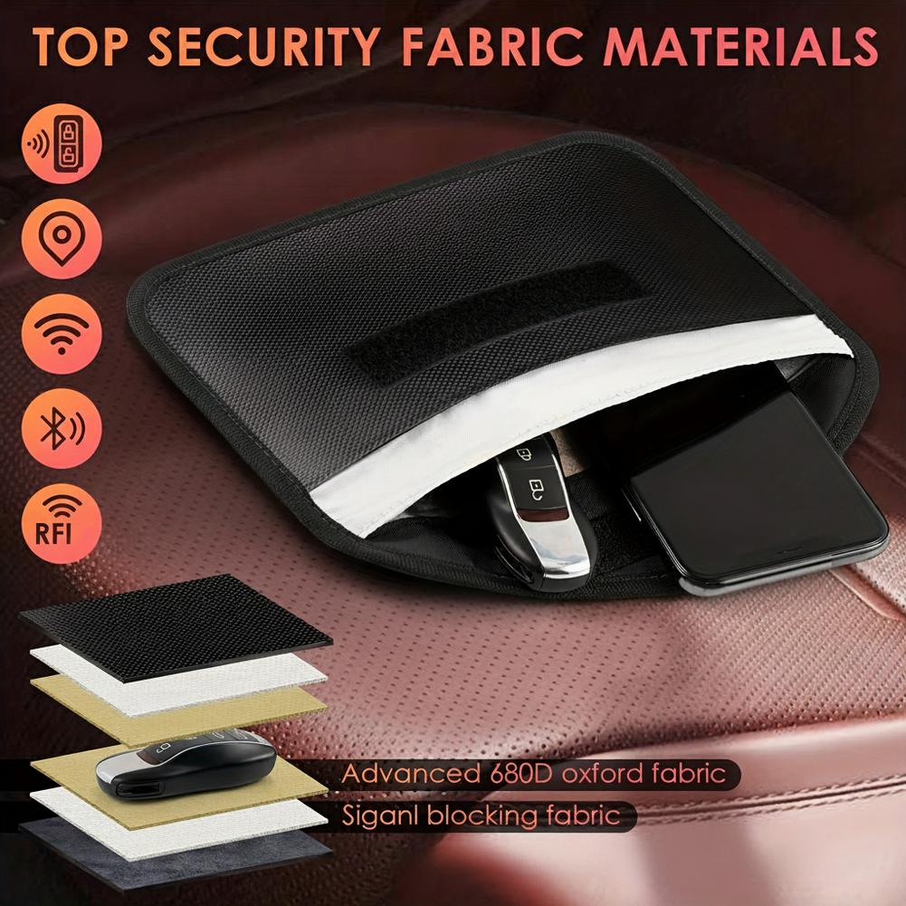 Universal Faraday Bag Car Key  - Car Key Signal Blocker 评论和价格
